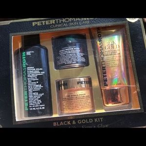 Peter Thomas Roth Black & Gold Kit New in Box